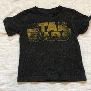 Star Wars charcoal grey tee, 12M